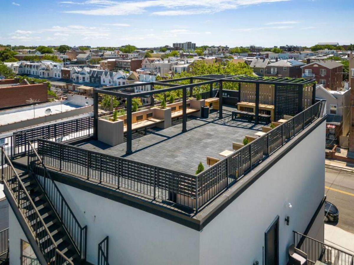 Chic Mezzanine Loft With Rooftop And Shoreline Nearby At "Brooklyn Bay Lofts" Нью-Йорк Экстерьер фото